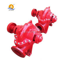 portable electric centrifugal double suction high-capacity horizontal split case fire pump